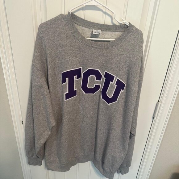 Mens TCU XXL Sweatshirt - Picture 1 of 2